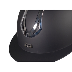 Kask HKM Illusion Basic czarny/srebrny