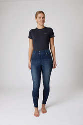 Bryczesy Horze Kaia Denim Blue