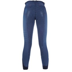 Bryczesy jeansowe HKM Summer Denim Easy z silikonem