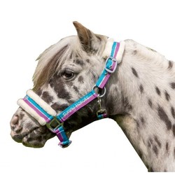 Kantar HKM Funny Horses fiolet/aqua/srebrny