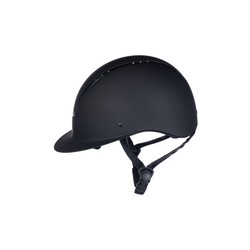 Kask HKM Lady Shield Sparkle Diamond granatowy