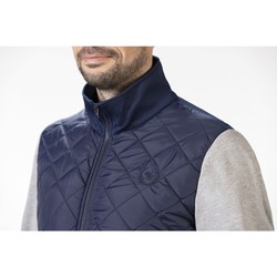 Bluza HKM Classic Polo granatowa