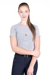 Koszulka HKM Equine Sports Style szara