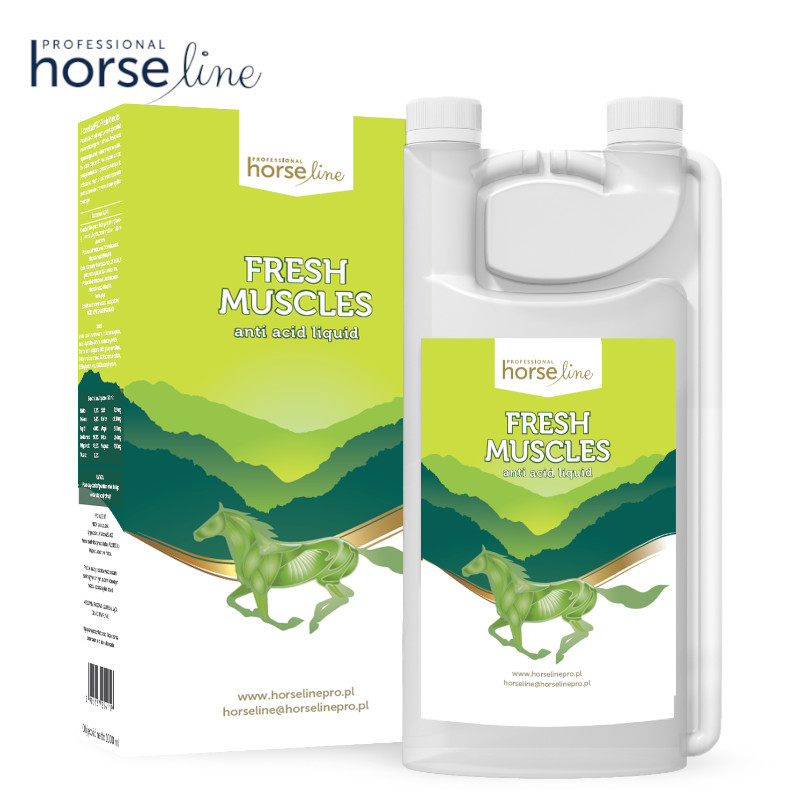 HorseLine Pro Fresh Muscles odkwaszacz dla koni Cavallo