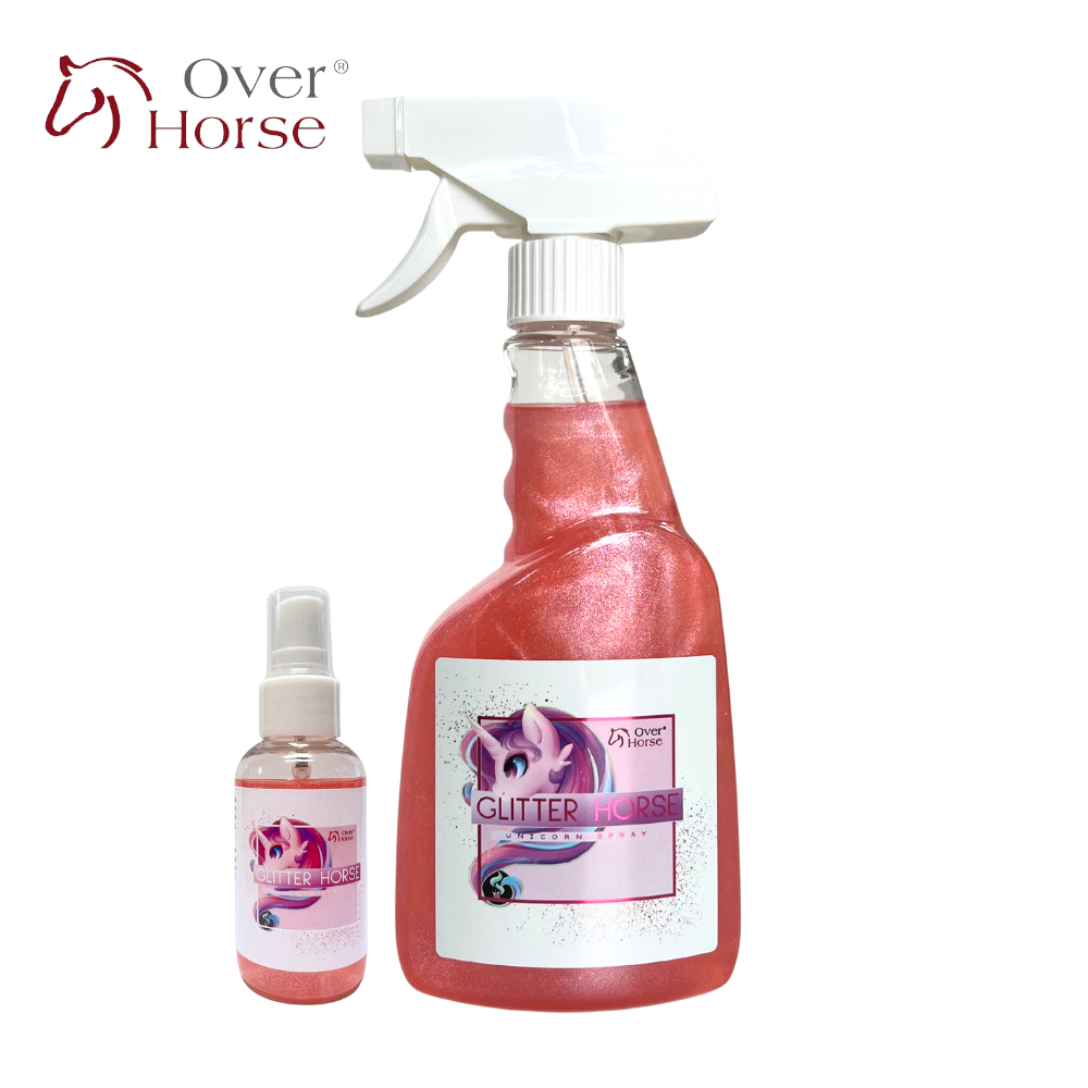 Over Horse Glitter Horse Unicorn Spray Cavallo