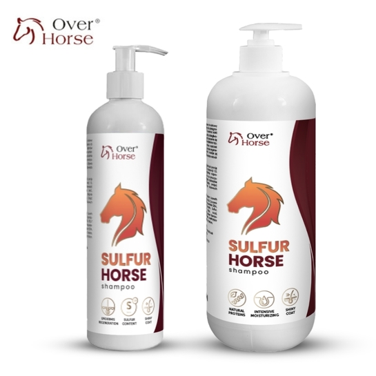 Over Horse Sulfur Horse szampon z aktywną biosiarką