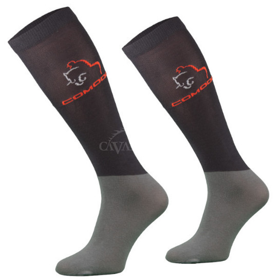 Podkolanówki Comodo Microfibre-04 antracyt