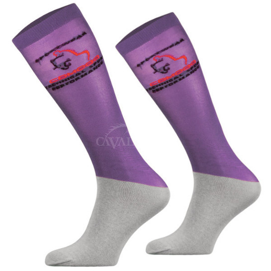 Podkolanówki Comodo Microfibre-23 fioletowe