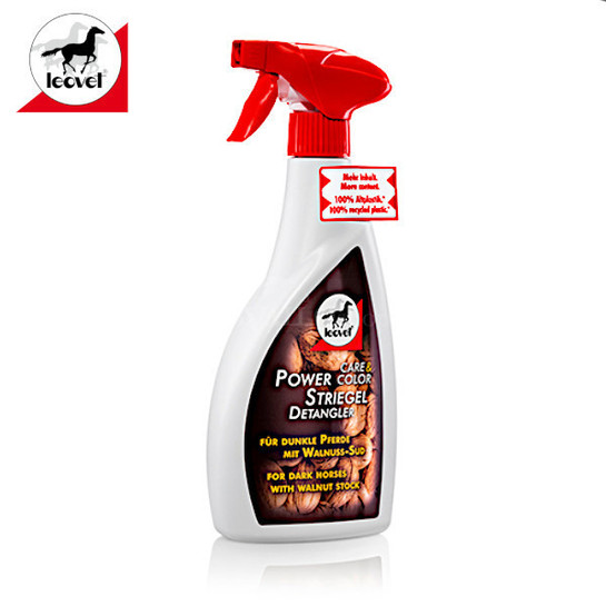 Leovet Power Striegel spray do grzywy i ogona z orzechem włoskim