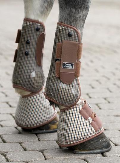 Kaloszki neoprenowe HKM Classic Stripe Check