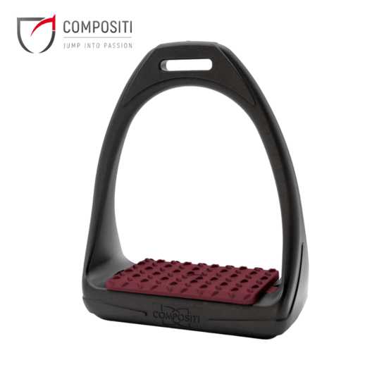 Strzemiona Compositi Reflex czarno-bordowe