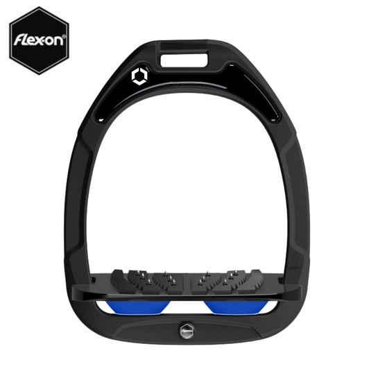 Strzemiona Flex-On Green Composite z kolcami czarne (4-black-black-blue)