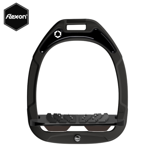 Strzemiona Flex-On Green Composite z kolcami czarne (5-black-black-brown)