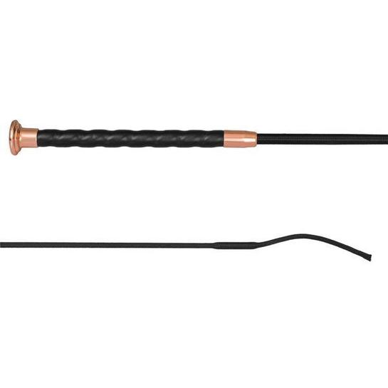 Bat ujeżdżeniowy Start Glossy czarny/rosegold