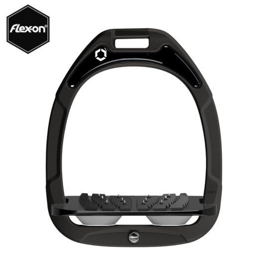 Strzemiona Flex-On Green Composite z kolcami czarne (7-black-black-grey)