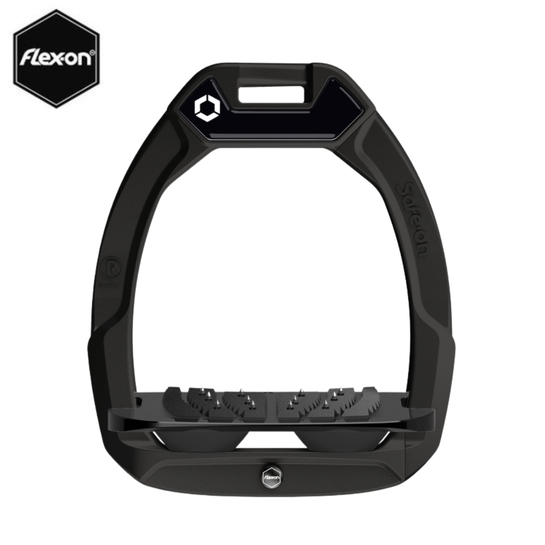 Strzemiona Flex-On Safe-On z kolcami czarne (50-black-black-black)