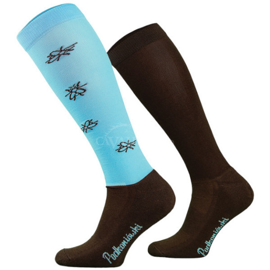 Podkolanówki Comodo Designe blue fly-05 niebieskie