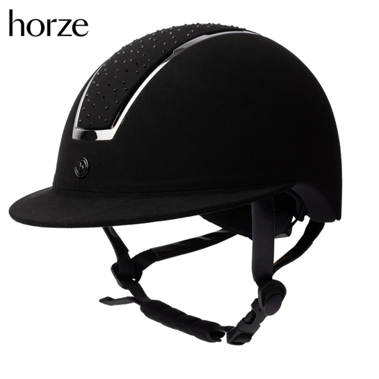 Kask Horze Solara czarny/czarny