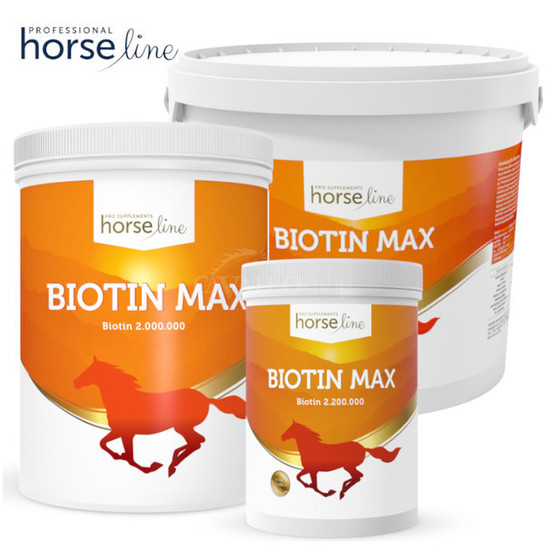 HorseLine Pro Biotin Max biotyna - suplement na kopyta z cynkiem i selenem