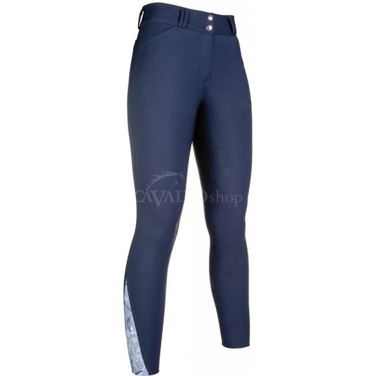 Bryczesy HKM Sole Mio Highwaist granatowe
