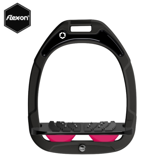 Strzemiona Flex-On Green Composite z kolcami 33 black-black-fuchsia