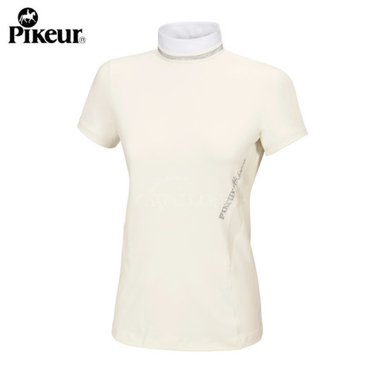 Koszulka konkursowa Pikeur Ofelie Athleisure Pearl White