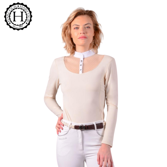 Koszulka konkursowa Harcour Corrado Beige