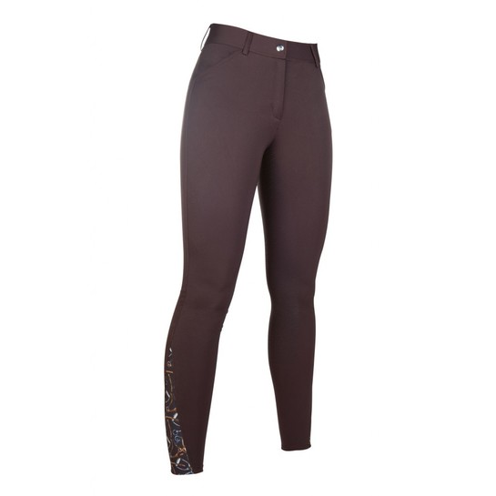 Bryczesy HKM Allure brązowe