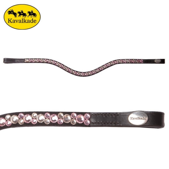 Naczółek Kavalkade Sparkle Black/Pink