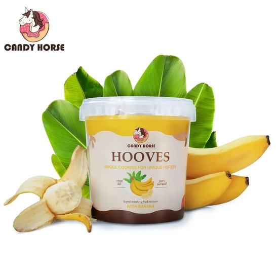 Smakołyki Candy Horse Kopytka bananowe