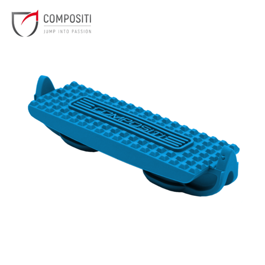 Wkładki do strzemion Compositi Premium Adult niebieskie
