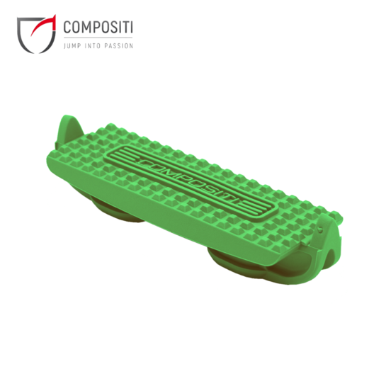 Wkładki do strzemion Compositi Premium Adult limonkowe 10cm