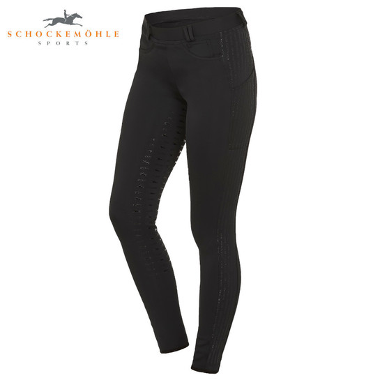 Bryczesy Schockemöhle Sporty Tights Cool Black