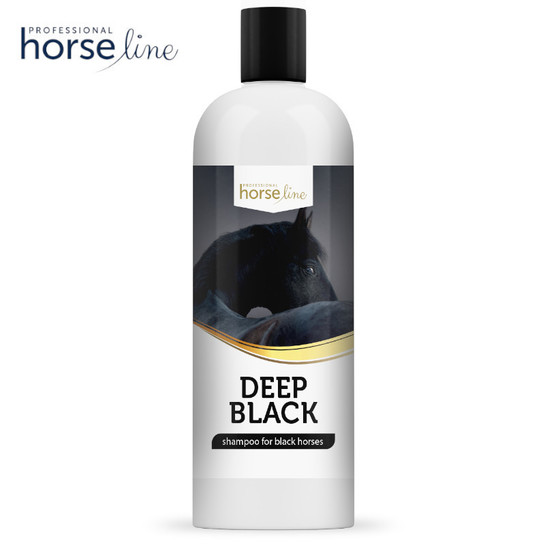 HorseLine Pro Deep Black Shampoo szampon dla karych koni