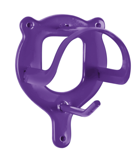 Wieszak na ogłowia Waldhausen metalowy Lilac