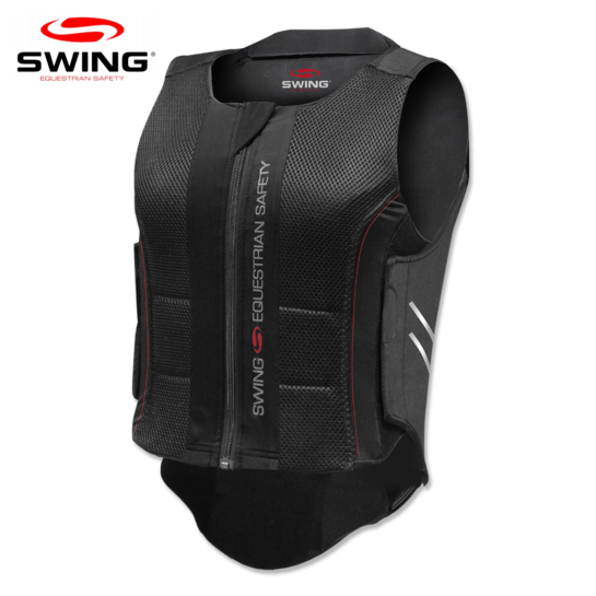 Kamizelka ochronna Swing P07 Flexible dorośli Black