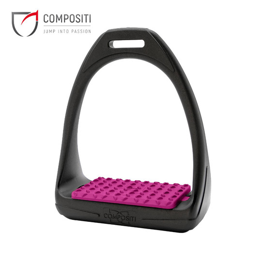 Strzemiona Compositi Reflex czarno-malinowe