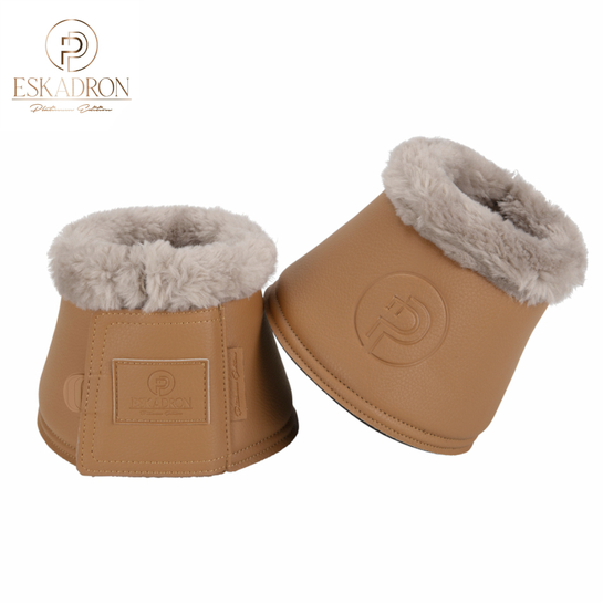 Kaloszki Eskadron Platinum Faux Leather Cognac