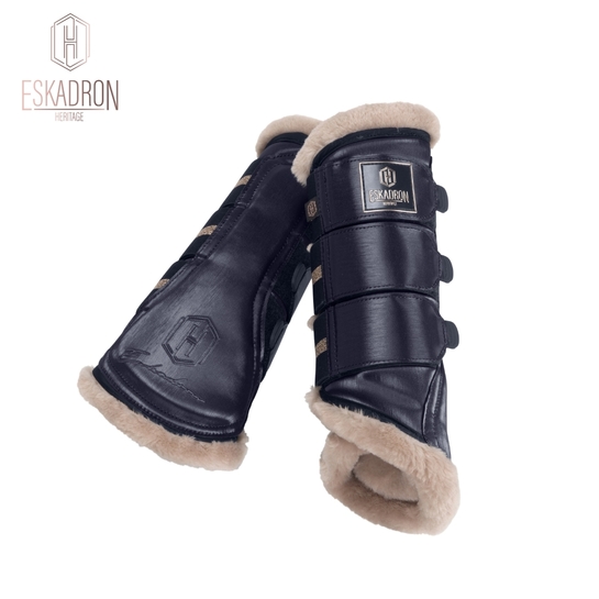 Ochraniacze Eskadron Heritage Glamslate Faux Fur Navy
