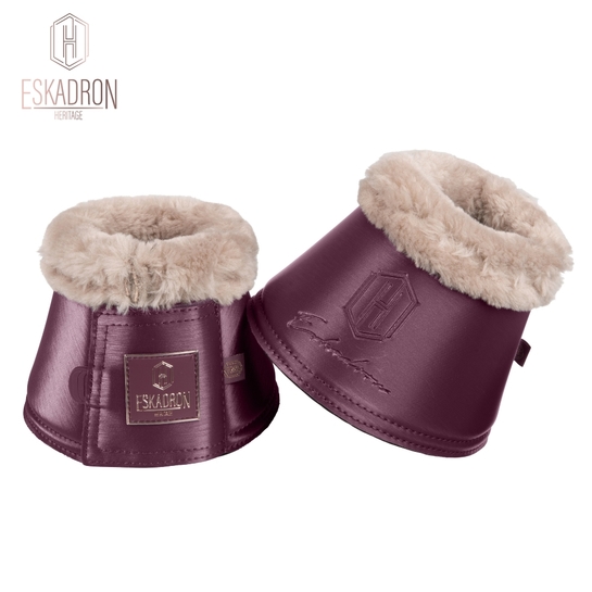 Kaloszki Eskadron Heritage Glamslate Faux Fur Cassis