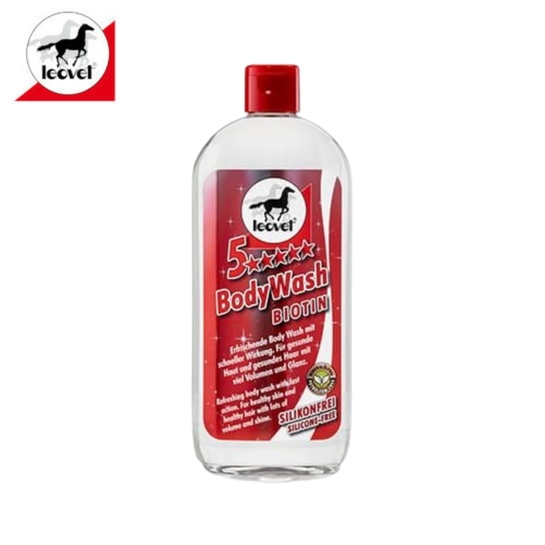 Leovet 5* Body Wash Biotin szampon pielęgnujący sierść i skórę