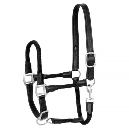 Kantar Start skórzany leather/cord czarny