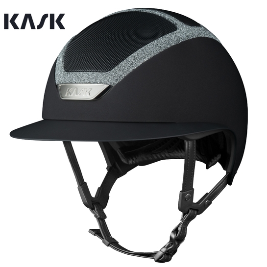 KASK Star Lady Chrome Swarovski Frame Black/Silver