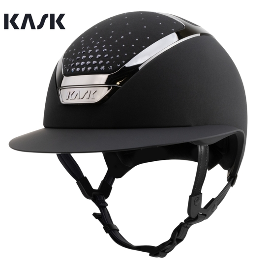 KASK Star Lady Chrome Anima Swarovski Passage Black-Black-Graphite