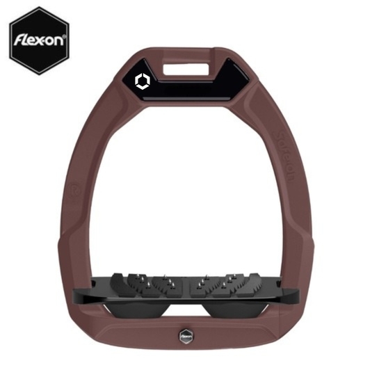 Strzemiona Flex-On Safe-On z kolcami chocolate (69-chocolate-black-black)