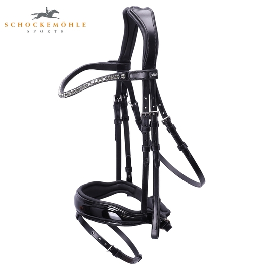 Ogłowie Schockemöhle Siena Black/Patent/Grey