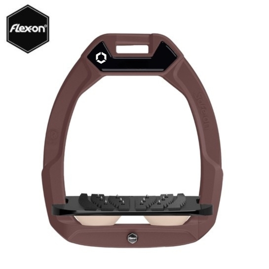 Strzemiona Flex-On Safe-On z kolcami chocolate (70-chocolate-black-milkshake)
