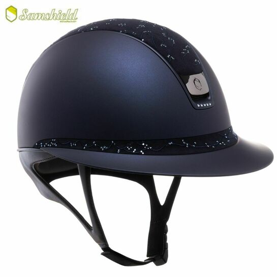 Kask Samshield Miss Shield 2.0 Crystal Leaf Blue/5 Swarovski