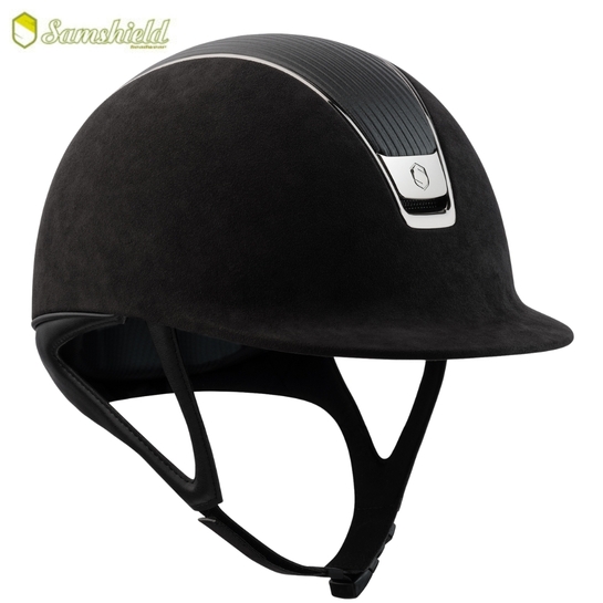 Kask Samshield Shadowmatt Premium 2.0 Alcantara/Leather Black L - bez wkładki