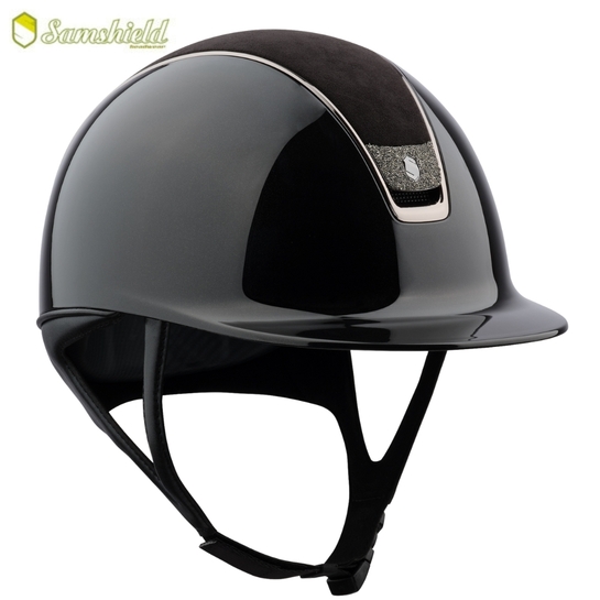Kask Samshield Shadowglossy 2.0 Alcantara/Crystal Fabric Metal Eclipse Black M - bez wkładki